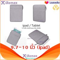 iRemax Soft Case เคสโน๊ตบุ๊ค กระเป๋าโน๊ตบุ๊ค ซองผ้าใส่แท็บเล็ต สีเทา 10 13-15.6 INCH