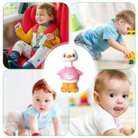 Indoor Car Toy Toddler Duck Car Toy Educational Toys with Swinging Head Press and Go Toddler Cars for Preschool Learning Birthday Gifts proficient