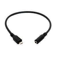 【HOT】 Headphone USB 5 Pin Male To 3.5mm Female Extension Cord for Phones without