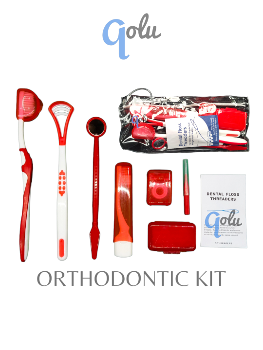 Ortho kit orthodontics oral cleaning brace toothbrush Lazada PH