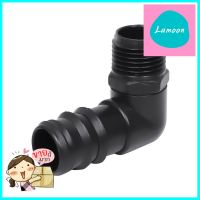 ข้องอเกลียวนอก PE TOWAI 1/2 นิ้วX25 มม. สีดำ แพ็ก 10 ชิ้นELBOW PIPE FITTING PE MPT TOWAI 1/2INX25MM BLACK 10PCS/PACK **ลดราคาจัดหนัก **