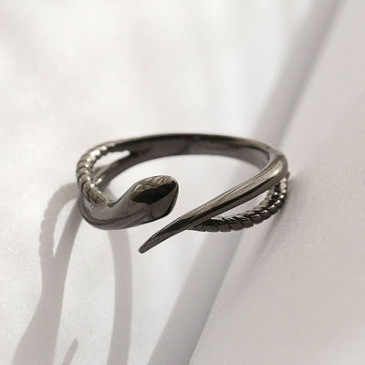 [COD] แหวนคู่งูเชือกชายและหญิงคู่แหวนคู่ราศีงูบุคลิกภาพอินเทรนด์พิเศษ