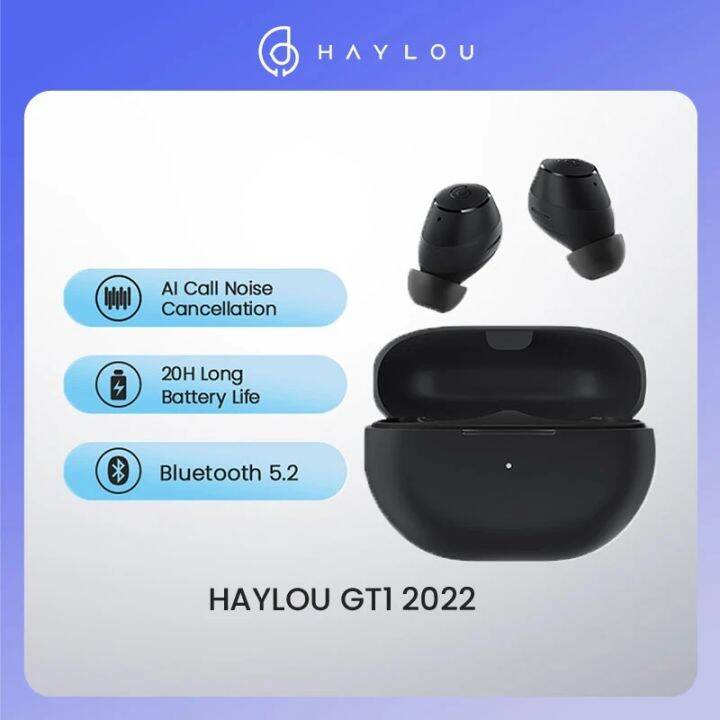 HAYLOU GT1 2022 TWS V5.2 Bluetooth Earphones Wireless Headphones Long ...
