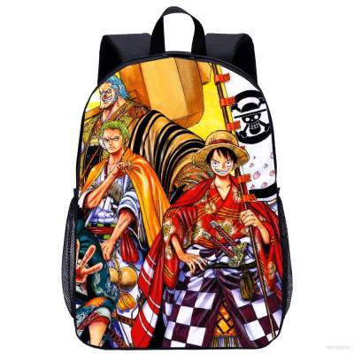 One Piece Backpack for kids Student Large Capacity Breathable Printing Fashion Personality Multipurpose Bags