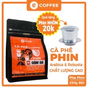 Cà phê nguyên chất pha phin E-Coffee 250gr