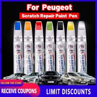 คุณภาพสูงสำหรับ Peugeot Car Scratch Repair Agent Auto Touch Up รถยนต์ปากกา Scratch Remover สี Care ถ่ายรูปซ่อมเติมสีปากกาเครื่องมือสำหรับ Peugeot 206 207 208 306 307 308 508 106 107 108 2008 5008