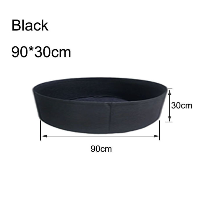 qkkqla-50-gallons-garden-raised-bed-round-planting-container-growing-bags-90-30cm-fabric-planter-pot-for-plants-nursery-pot