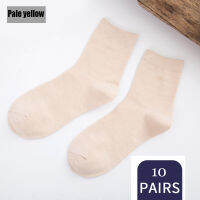 20 pieces =10 pairs of men high quality bamboo fiber middle stockings color business trend retro middle stockings 2020HOT SALE