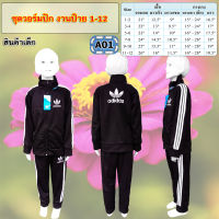 ชุดวอร์มปักงานป้าย ไซส์ 9เดือน-6ปี พร้อมส่ง