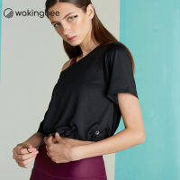 Wakingbee Jumper Crop (Black) เสื้อคลุม ทรงคร้อป โอเว่อร์ไซส์ แขนสั้น เอวจัมพ์ ทรงสวย สไตล์สตรีท