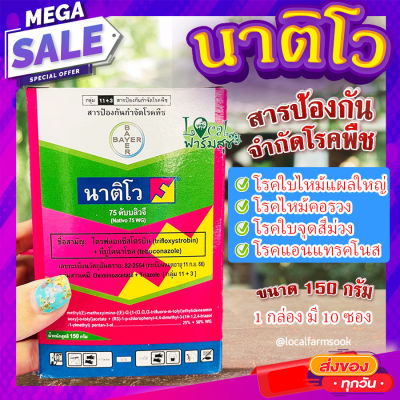 นาติโว 75 ดับบลิวจี 🍂 สารป้องกันกำจัดโรคพืช โรคไหม้ โรคใบจุด โรคแอนเทรคโนส (ยกกล่อง มี 10 ซอง) ขนาด 150 กรัม homes