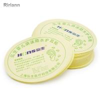 RIRIANN 100ชิ้นอุปกรณ์หมวกคลุมอาบน้ำพลาสติกที่อุดหู,หมวกกรอบกันน้ำดูแลหูแผ่นแปะย้อมสีป้องกันการทำผมเครื่องป้องกันหูว่ายน้ำเครื่องป้องกันหูที่ครอบหูสติกเกอร์แผ่นกันน้ำอาบน้ำ