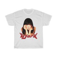 Bjork เสื้อ Bjork T เสื้อเพลงเสื้อ Bjork Unisex ผ้าฝ้าย Tee ผู้ขายที่ดีที่สุด