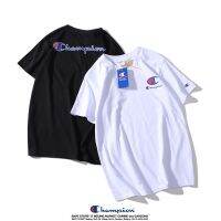 เสื้อยืดคอก ลมผ้าฝ้าย champion uni