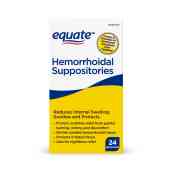 HCMViên đặt trĩ Equate Hemorrhoidal Suppositories 24 viên