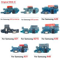 100Pcs ต้นฉบับสําหรับ Samsung A71 A70 A51 A50 A41 A40 A31 A30 A21S A20 A60 A10 A105F A105FN USB Charging Port Board Flex Connector