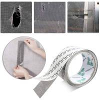 1Pcs Self Adhesive Tears Holes Screen Patch Waterproof  Window Screen Repair Kit Tape Fiberglass Covering Mesh Tape 2x80inch Adhesives Tape