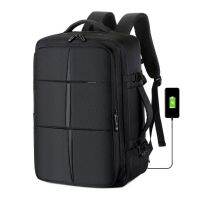 Large-capacity Multi-function Expansion Waterproof Backpack USB Charging Business Travel Backpacks with Shoe Storage Position