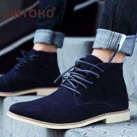 Men Suede Leather Male Fashion Shoes