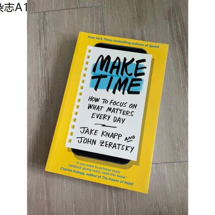 Make time how to focus on what matters every day lazada ph