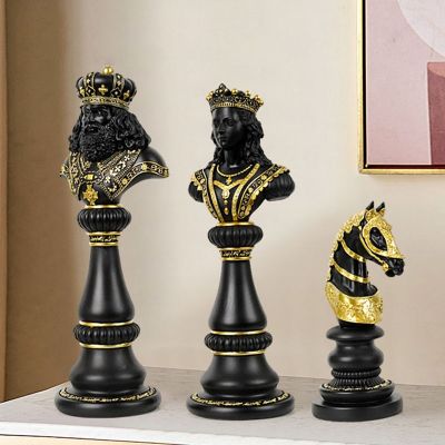 【CC】ﺴ  SAAKAR Resin New Room Decoration Collection Statue of King Office Desktop Accessories Object Item