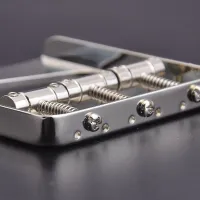 1 Set Nickel 6 St Vintage  Fixed Electric Guitar Bridge For TL