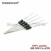 50pcs/lot Into the schottky diode SR5100 5A/ 100V DO - 27 SB5100 WATTY Electronics