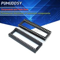 10PCS DIP-40 Wide body Square Hole 40 Pins 2.54MM DIP40 IC Sockets Adaptor Solder Type IC Connector WATTY Electronics