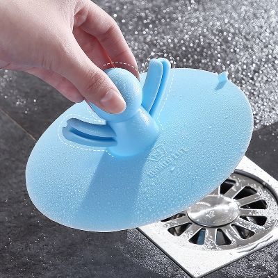 Silicone Floor Drain Cover Sink Plug Sewer Toilet Deodorant Anti-Clogging Accessory