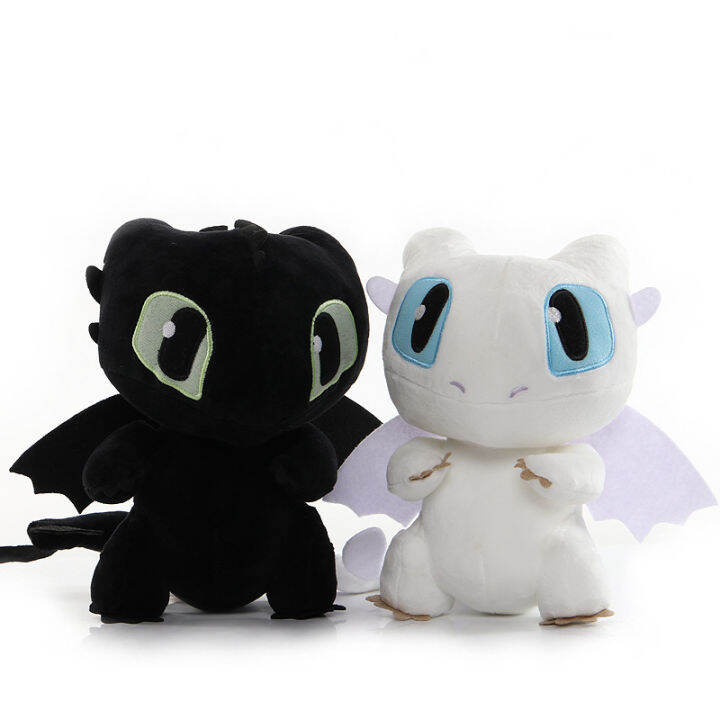 2pcs/lot 20cm How To Train Your Dragon Light Fury Night Fury Toothless Plush Toys Soft White Black Dragon Stuffed Doll | Lazada 2pcs/lot 20cm How To Train Your Dragon Light Fury Night Fury Toothless Plush Toys Soft White Black Dragon Stuffed Doll | Lazada