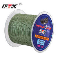 FTK 114M สายถัก PE สายตกปลา 125 หลา 4 เส้น 0.10mm-0.40mm 8LB-60LB Japan Multifilament Fiber Line ที่แข็งแกร่งอย่างไม่น่าเชื่อ