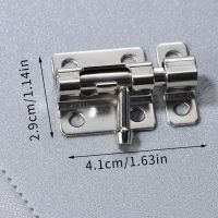 【hot】℡☊  The Solution for Locking Doors 2PCS Mounted Door Latch Sliding Hasp Hardware Accessories