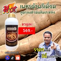 เพชรดำลงหัว เพิ่มขนาดหัวมัน เพิ่มเปอร์เซ็นต์แป้ง บำรุงมัน 1000 CC