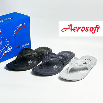 Aerosolf รองเท้าแตะแบบหนีบ แอโร่ซอฟ รุ่น 1314 ไซส์ 36-43 ของเเท้ พร้อมส่ง