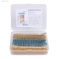 ❍✥ 600PCS 30Values x 20PCS 1 1/4 W resistor pack set diy Metal Film Resistor kit use colored ring resistance (10 ohms 1 M ohm)