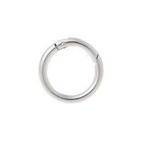 SEN Round Ring Circle Spring Snap For DIY Keyring Hook Bag Buckle Handbag Purse