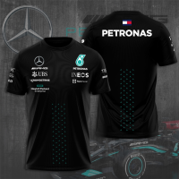 2023 NEW New Mercedes Amg Petronas F1 Summer Boys Casual Short Sleeve T-shirt brand new T-shirt