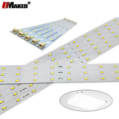 2021LED PCB 4W 6W 8W 220-520mm Length Bar Strip SMD5730 Aluminum Lamp Plate CeilingTube Light Retrofit Ofiice Source Board Replace