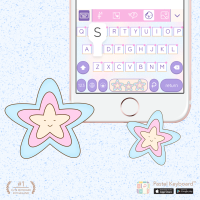 Star Smile Keyboard Theme⎮(E-Voucher) for Pastel Keyboard App