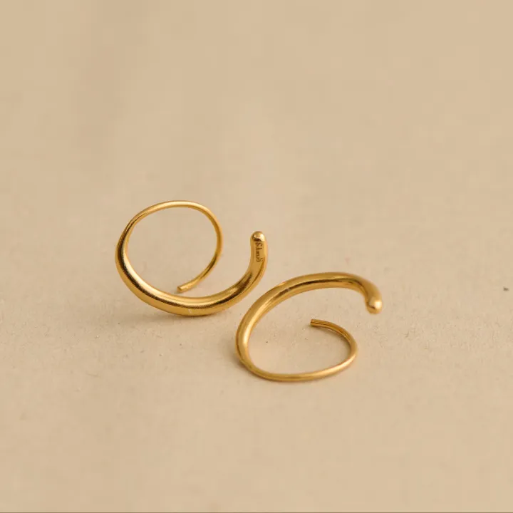 grumpy-twist-amp-twirl-curl-earrings-ราคาต่อคู่-price-per-pairs