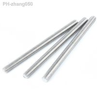 10Pcs Stainless Steel Full Thread Rod Threaded Bar M2 M2.5 M3 M4 M5 M6