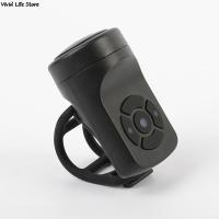 Bicycle Electric Bell Horn USB Rechargeable 120 Decibels Motorcycle Mountain Road Cycling Anti-theft Alarm Horn Bike Accessories