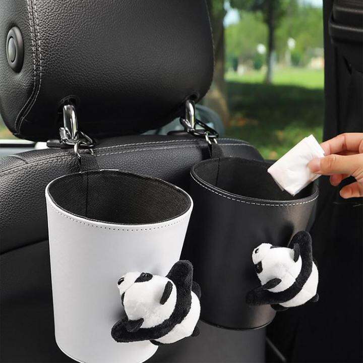 car-garbage-can-leak-proof-car-organizer-small-car-garbage-can-with-30pcs-trash-bags-leakproof-mini-car-accessories-trash-bin-car-dustbin-organizer-container-for-car-workplace-forceful