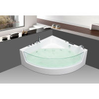 GHBathroom_Mall-Verno อ่างสปาระบบน้ำวน (แบบเข้ามุม) รุ่น ไซโกะ-พรีเมี่ยม VN-401S ขนาด 150x150x59 ซม. ร้านค้าเเนะนำ