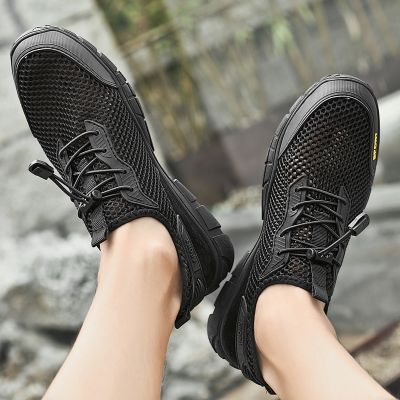 Men Sneakers Running Shoes Fashion Outdoor Jogging Sports Shoes Mesh Breathable Cushioning Basketball Footwear Big Size