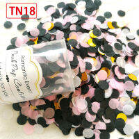 Push Mini Party Confetti Poppers Wedding Birthday Flower Round Confetti Poppers