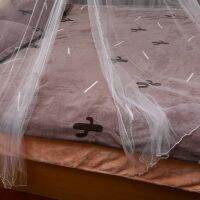 【LZ】▼  Solid Color  Attractive Round Dome Princess Girls Bed Curtain Soft Bed Canopy Breathable   Room Decor