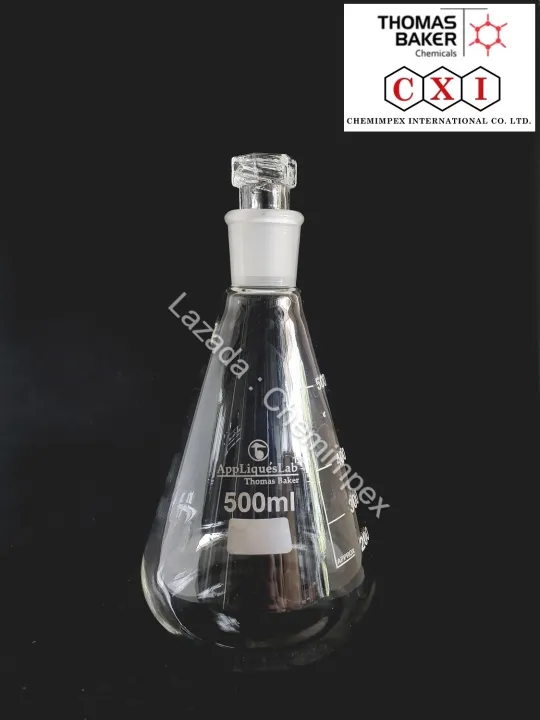 Conical Flask with Glass Stopper Lazada.co.th
