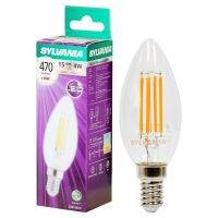 พร้อมส่ง โปรโมชั่น หลอดไฟจำปาใส LED 4W/WW E14 SYLVANIA ส่งทั่วประเทศ หลอด ไฟ หลอดไฟตกแต่ง หลอดไฟบ้าน หลอดไฟพลังแดด