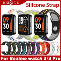 Sport ซิลิโคน สายนาฬิกา For Realme watch 3 สาย นาฬิกา สมาร์ทวอทช์ สาย for Realme watch 3 Pro สายนาฬิกา Smart Watch Watch Band for Realme watch3 สายนาฬิกาข้อมือสำหรับ Accessories